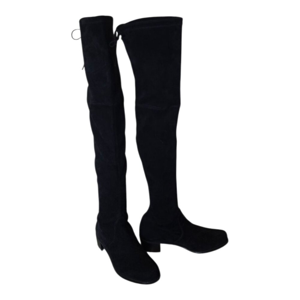 LNWOT  -  STUART WIETZMAN Over the Knee Suede Boots sz 8